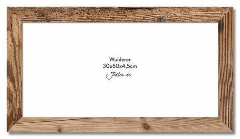 Altholzbilderrahmen 30x60|4,5cm